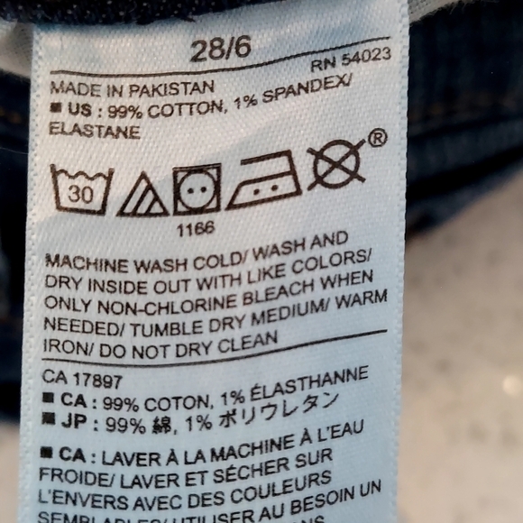 Banana Republic Womens 28 / 6 Girlfriend Jean Mid Rise Casual Stretch Denim EUC - Picture 6 of 10